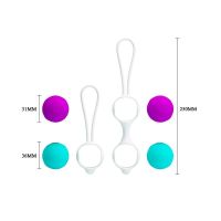Pretty Love bolas kegel rosa y azul, imagen 5