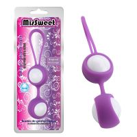 Chisa Bolas Geisha MisSweet 17,7 cm Silicona (Morado), imagen 5