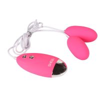 SheQu Yuesi huevo vibrador doble de silicona, imagen 2
