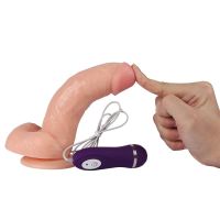 SheQu Kassadin vibrador realista con mando a distancia 17,5 cm, imagen 4