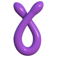 Classix Whammy dildo doble (morado), imagen 2