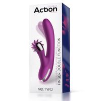 Action No. Two vibrador de dedo con rueda giratoria, imagen 5