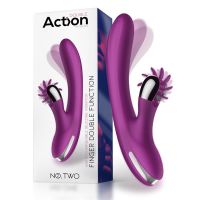 Action No. Two vibrador de dedo con rueda giratoria, imagen 4