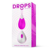Drops huevo vibrador con mando a distancia (morado), imagen 3