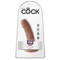 King Cock dildo realista 6" tostado, imagen 2
