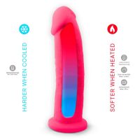 SilexD dildo Dual Density mod. 2 - 9" (rosa), imagen 4