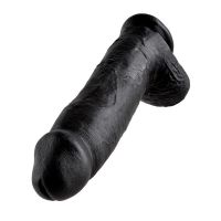 King Cock dildo realista con testículos 12", imagen 2