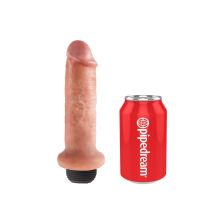 King Cock pene eyaculador 6" - color piel, imagen 2