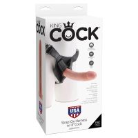 King Cock strap-on con dildo 8", imagen 3