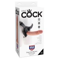 King Cock strap-on con dildo 9", imagen 3