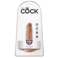 King Cock dildo realista 5" tostado, imagen 2