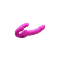 Strap U Evoke strap-on sin arnés vibrador (rosa), imagen 5