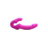 Strap U Evoke strap-on sin arnés vibrador (rosa)