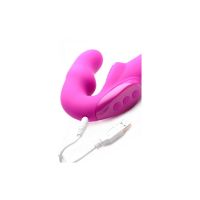 Strap U Evoke strap-on sin arnés vibrador (rosa), imagen 3