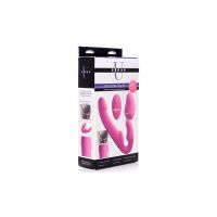 Strap U strap-on sin arnés inflable (rosa), imagen 5