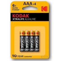 Pila Kodak Xtralife Alcalina AAA LR3 Blister de 4
