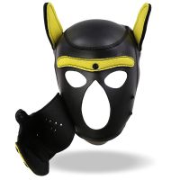 IntoYou Hound máscara de perro de neopreno con bozal desmontable, imagen 6