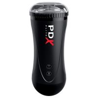 PDX Elite Moto Stroker masturbador con boca