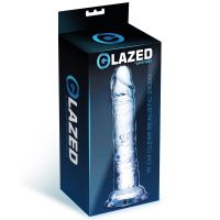 Glazed dildo realista 19 cm, imagen 3