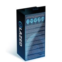 Glazed dildo realista con testículos 15,5 cm, imagen 4