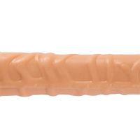 Max & Co Trent dildo doble realista color piel 17,3" - 44 cm, imagen 3