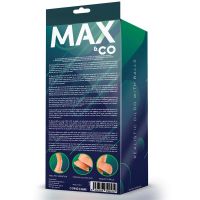 Max & Co Kurt dildo realista con testículos color piel 9,4", imagen 4
