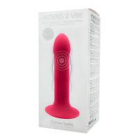 Adrien Lastic Hitsens 2 dildo de doble densidad con vibración 6,5" (rosa), imagen 4