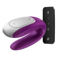 Satisfyer Double Fun vibrador para parejas (violeta), imagen 6