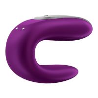 Satisfyer Double Fun vibrador para parejas (violeta), imagen 2