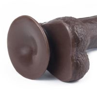 Lovetoy dildo con piel deslizante 7" (negro), imagen 14