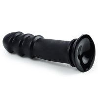 Lovetoy Dildo King Sized Anal Ripples 11.25" (Negro), imagen 4