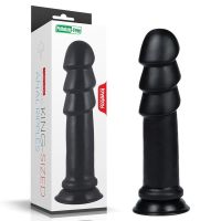 Lovetoy Dildo King Sized Anal Ripples 11.25" (Negro), imagen 9