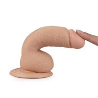 Lovetoy Real Extreme dildo realista 7" color piel
