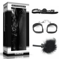 Lovetoy kit de bondage Deluxe (negro)