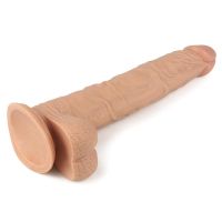 Lovetoy dildo Real Extreme 9,5" color piel, imagen 5