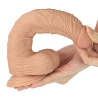 Lovetoy dildo Real Extreme 9,5" color piel, imagen 2