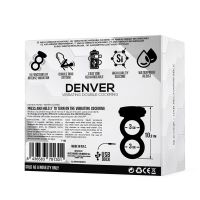 Tardenoche Denver anillo doble con bala vibradora (negro), imagen 4