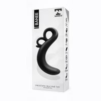 Tardenoche Banee Estimulador de próstata con tirador Easy Pull (Negro), imagen 3