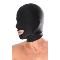Fetish Fantasy Series máscara de spandex con boca abierta, imagen 3
