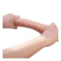 Baile Alex dildo curvo con testículos y ventosa punto G, imagen 8
