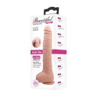 Baile Dick dildo realista con ventosa, color piel, imagen 9