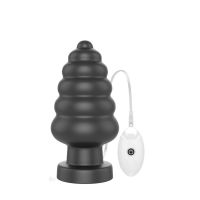 Lovetoy plug anal vibrador King Sized 7" (negro), imagen 5