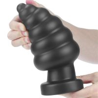 Lovetoy plug anal vibrador King Sized 7" (negro), imagen 3