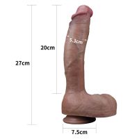 Lovetoy Nature dildo de doble capa 10,5", imagen 11