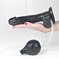 Lovetoy Dildo Squirting 9" (Negro), imagen 6