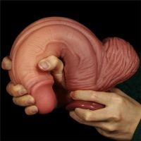 Lovetoy Nature King dildo de doble capa 10", imagen 8