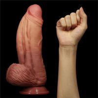 Lovetoy Nature King dildo de doble capa 10", imagen 9
