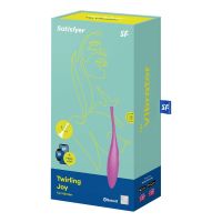 Satisfyer Twirling Joy estimulador giratorio (fucsia), imagen 2