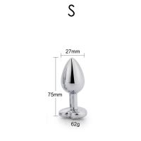 AfterDark plug anal con forma de corazón lavanda talla S, imagen 6