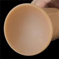 Lovetoy vibrador de doble capa con rotación 9"